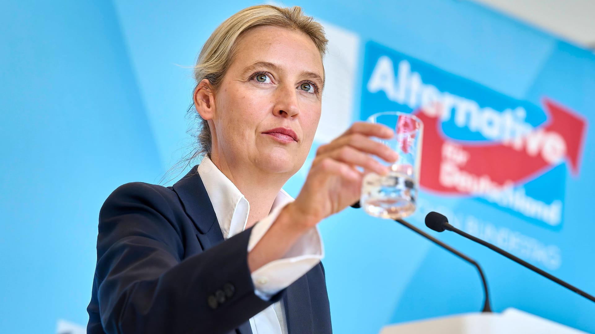 AfD-Chefin Alice Weidel: Der hessische Landesverband ihrer Partei liegt unter AfD-Chefin Alice Weidel: Der hessische Landesverband ihrer Partei liegt unter