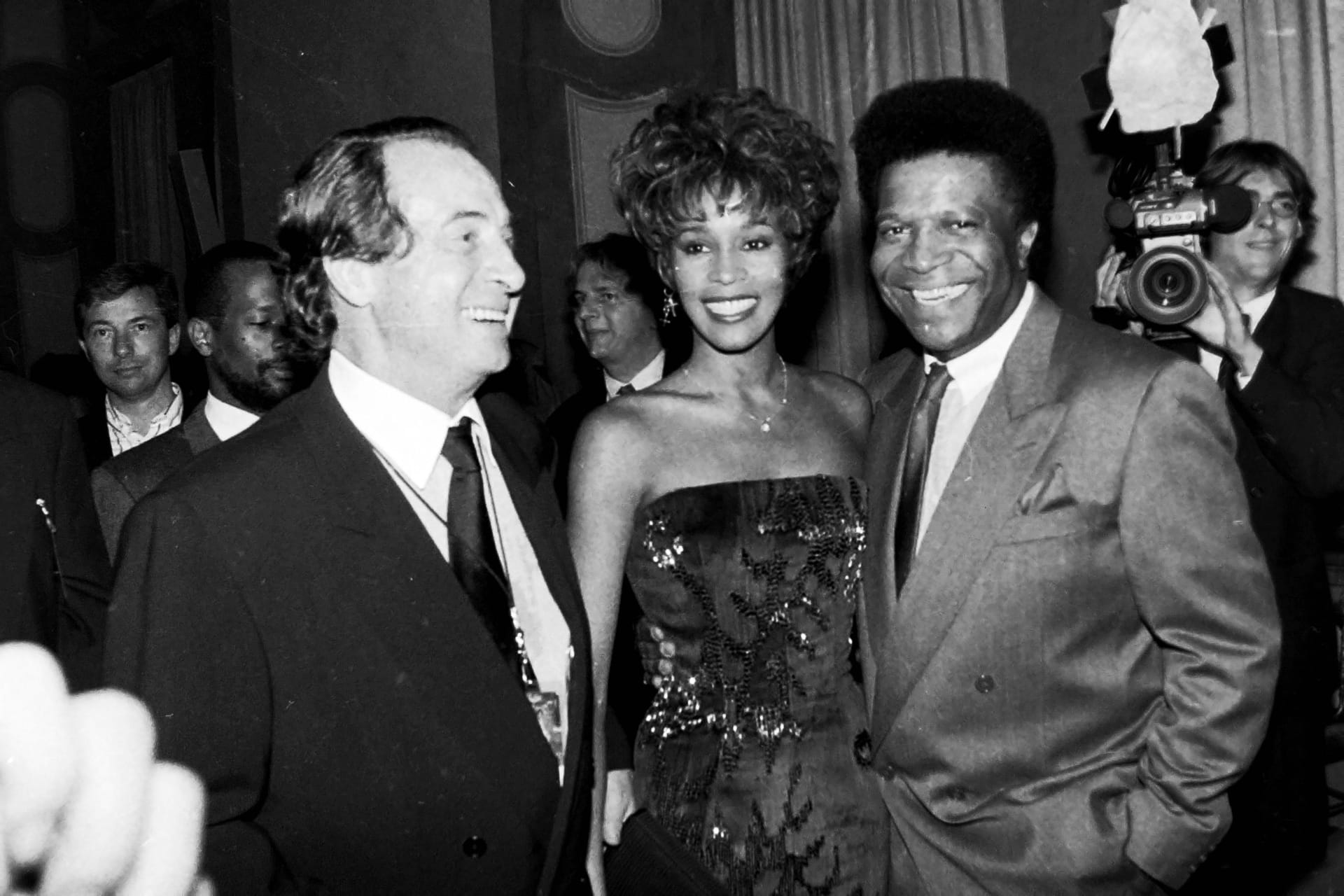 Roberto Blanco: Hier in früheren Zeiten gemeinsam mit Whitney Houston in München. Roberto Blanco: Hier in früheren Zeiten gemeinsam mit Whitney Houston in München.