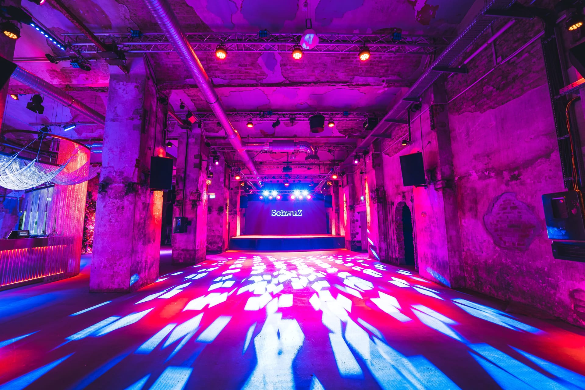 Das SchwuZ von innen.
