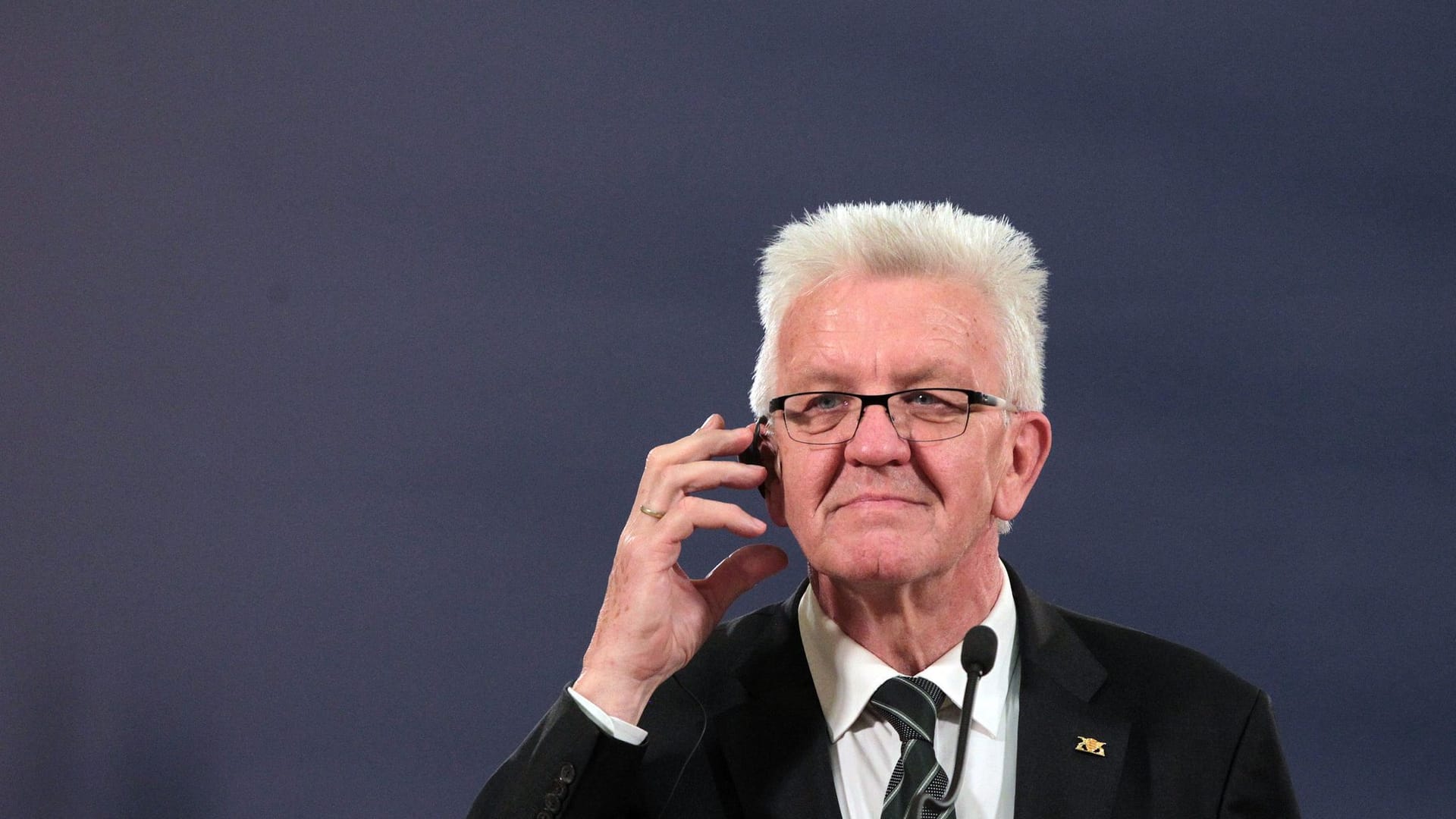 Winfried Kretschmann in Serbien Winfried Kretschmann in Serbien