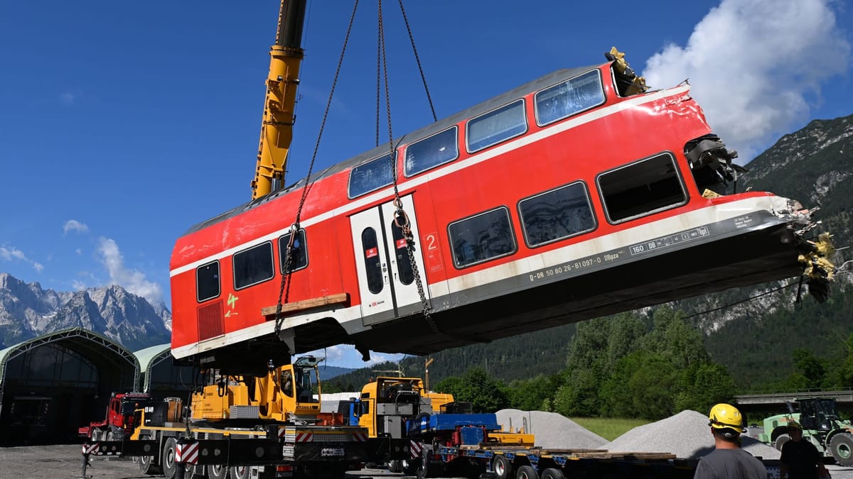 Deutsche Bahn: Brisanter Bericht über Zugunglück von Garmisch-Partenkirchen