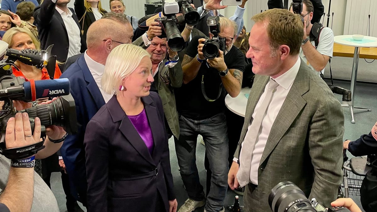 Stichwahl in Düsseldorf: Oberbürgermeister Keller gewinnt gegen Gerlach