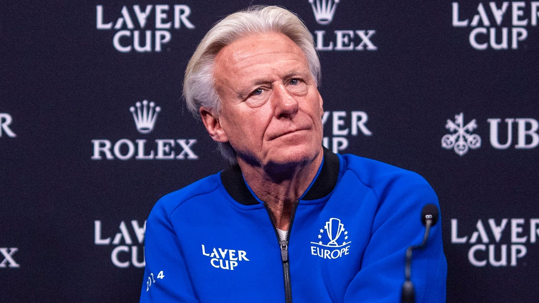 Björn Borg, hier beim Laver Cup 2024: Der Schwede gewann in seiner aktiven Karriere elf Grand-Slam-Titel.