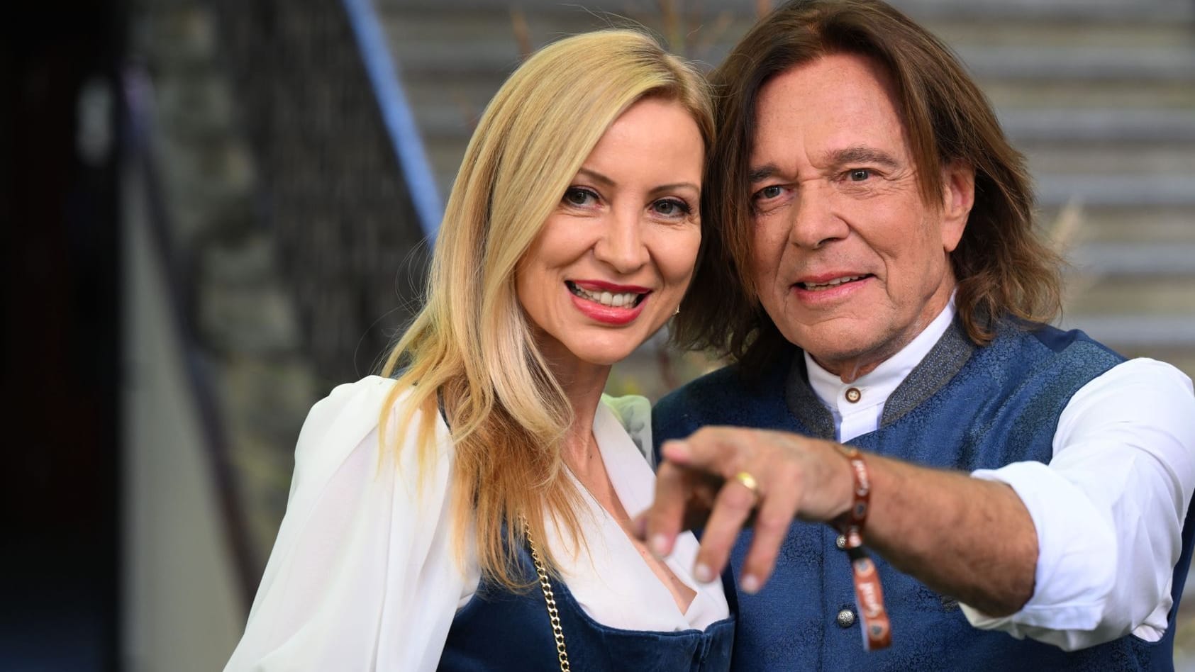 Ramona und Jürgen Drews: Sie waren am Donnerstag beim "HeidiFest" in München dabei. Ramona und Jürgen Drews: Sie waren am Donnerstag beim "HeidiFest" in München dabei.