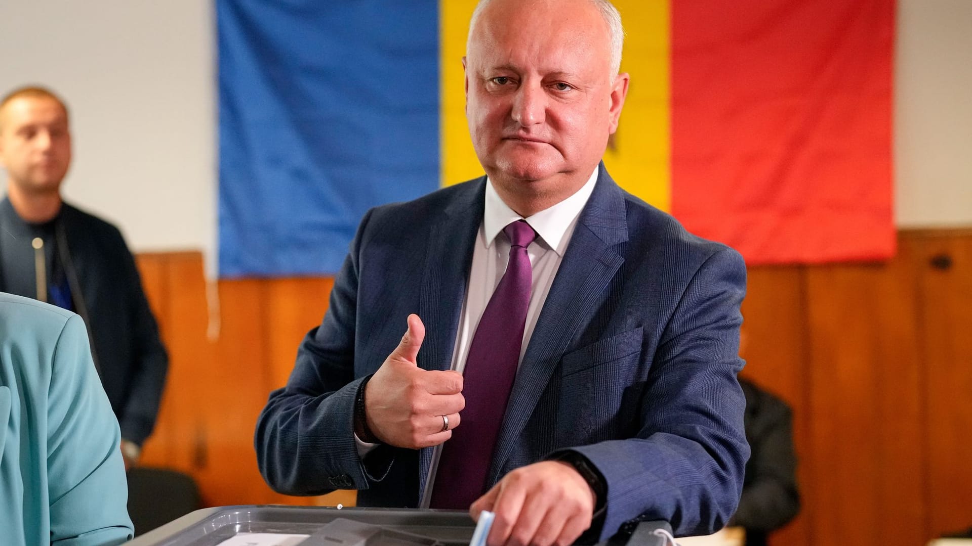 Der frühere Präsident Igor Dodon gilt mit seinem russlandfreundlichen Patriotischen Block in Moldau weiter als ein Machtfaktor.
