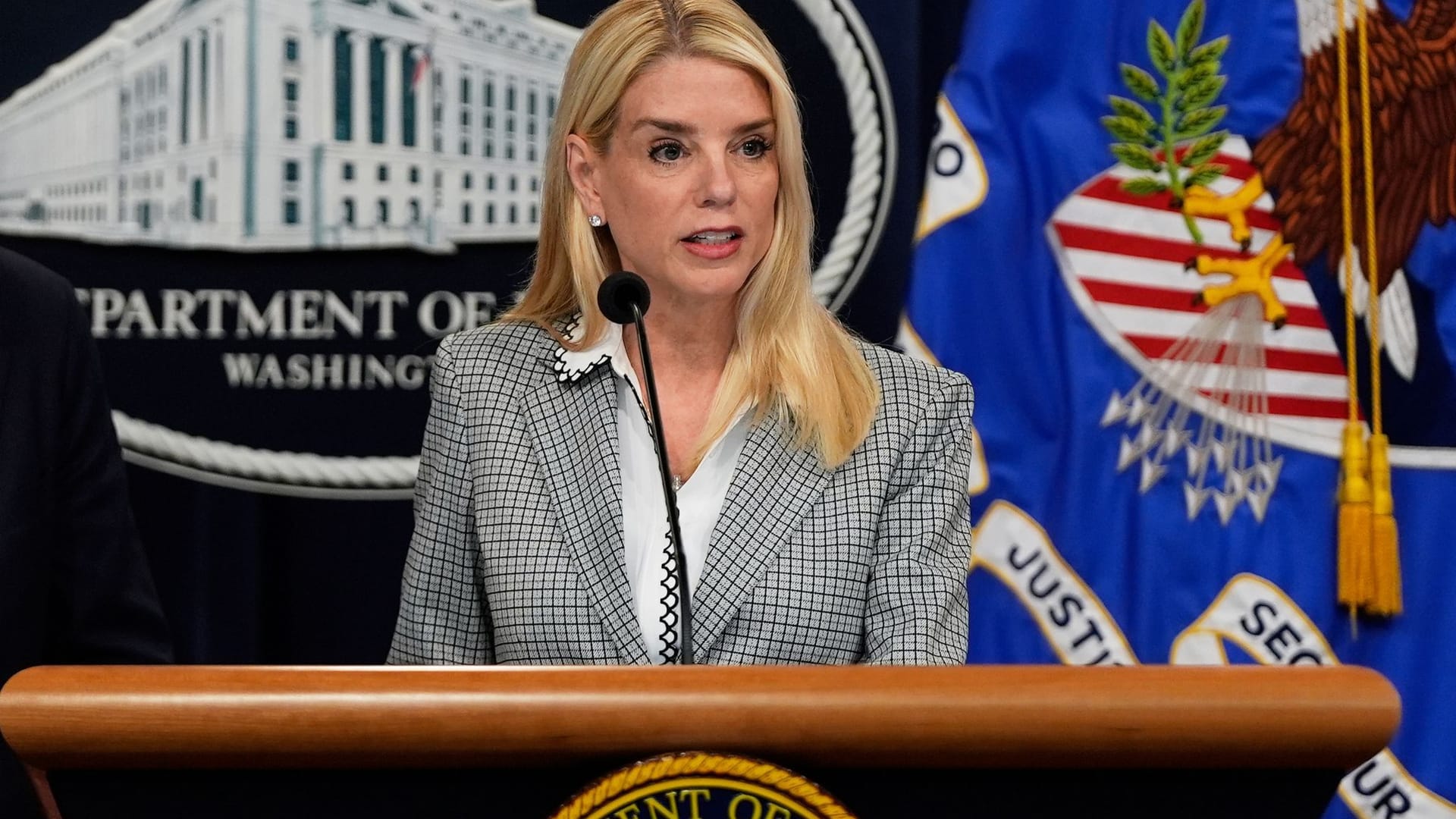 US-Justizministerin Pam Bondi US-Justizministerin Pam Bondi