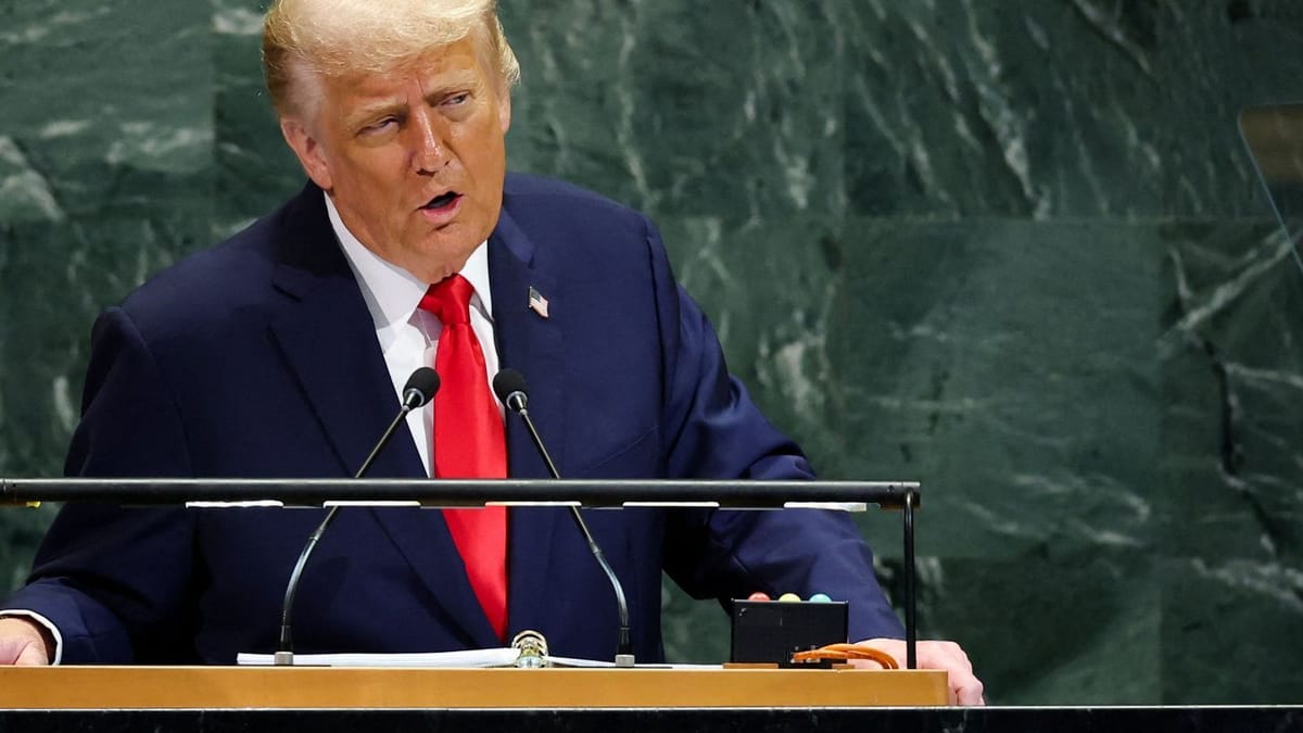 Trump-Rede bei UN-Generalversammlung: Deutschlands "kranker Weg"