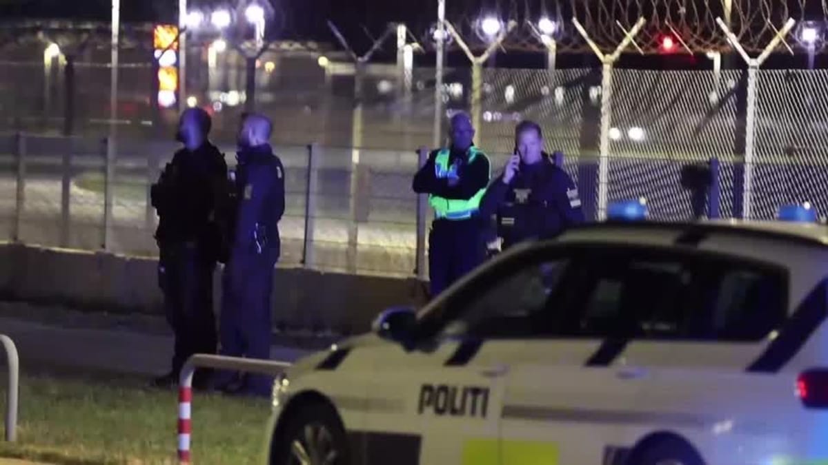 Kopenhag ve Oslo'da hava trafiği geçici olarak durdu