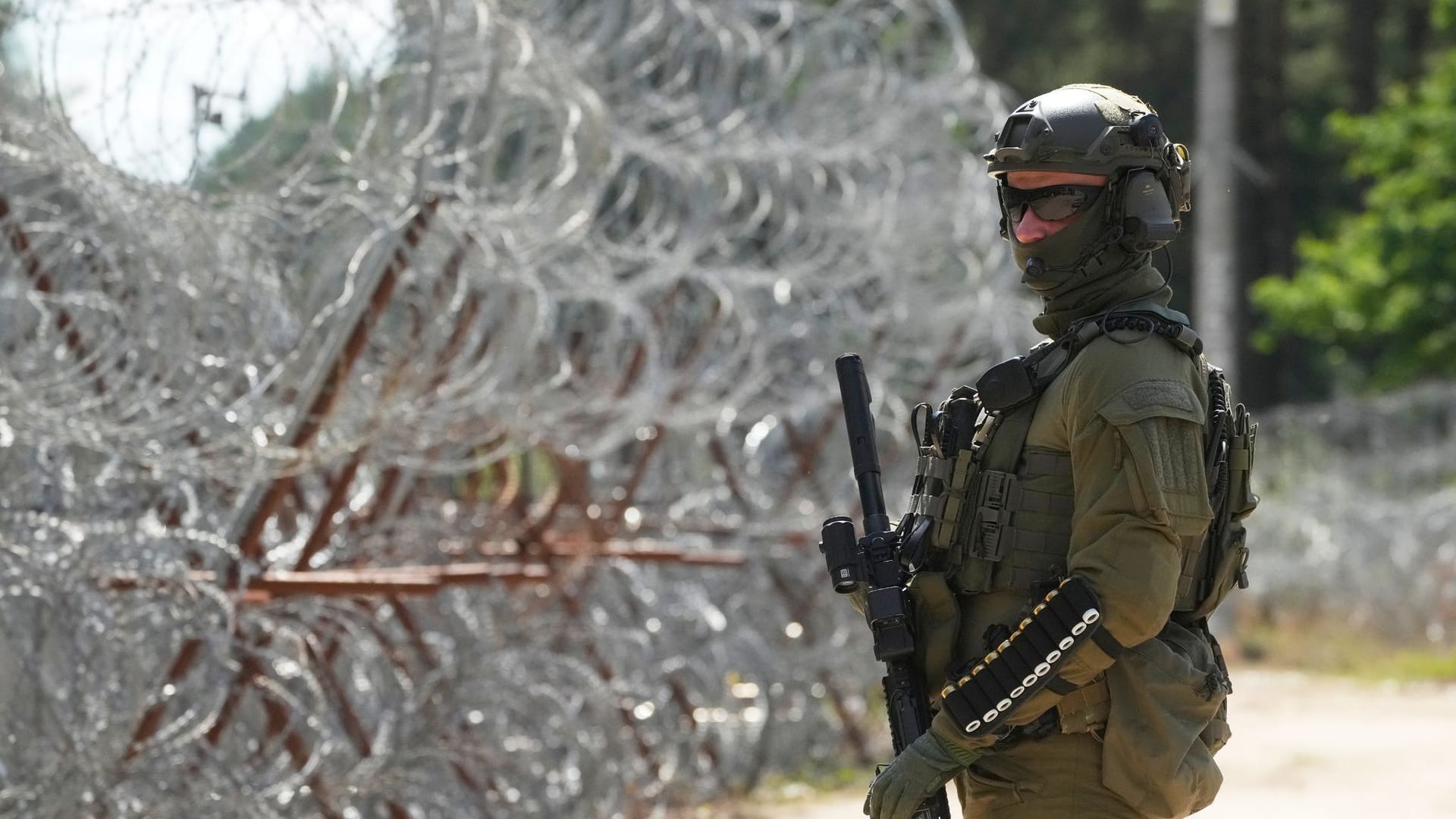 Polens Grenze zu Belarus Polens Grenze zu Belarus