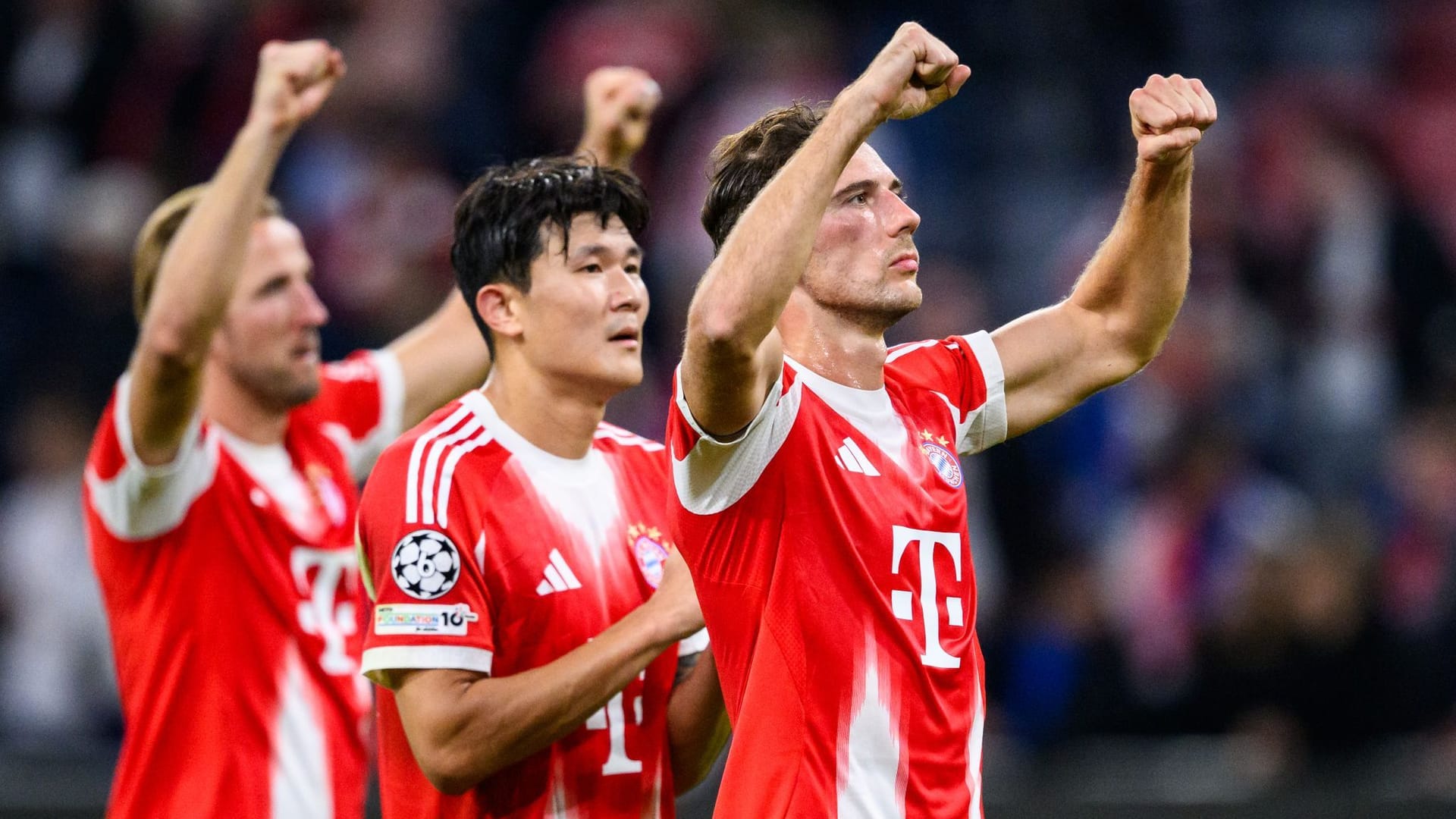 Harry Kane, Min-jae Kim und Leon Goretzka: Die Bayern-Stars haben mit dem Auftaktsieg gegen Chelsea ein Statement in der Champions League gesetzt.
