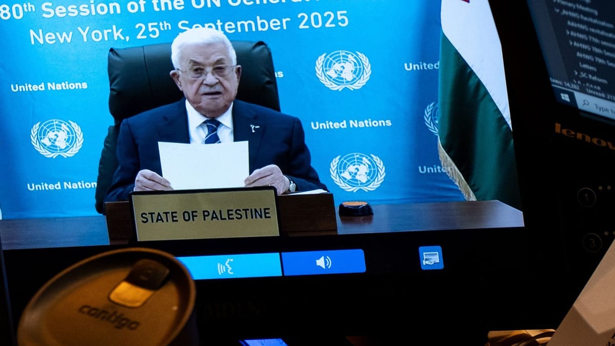UN-Generaldebatte: Abbas schließt Regierungsbeteiligung der Hamas aus