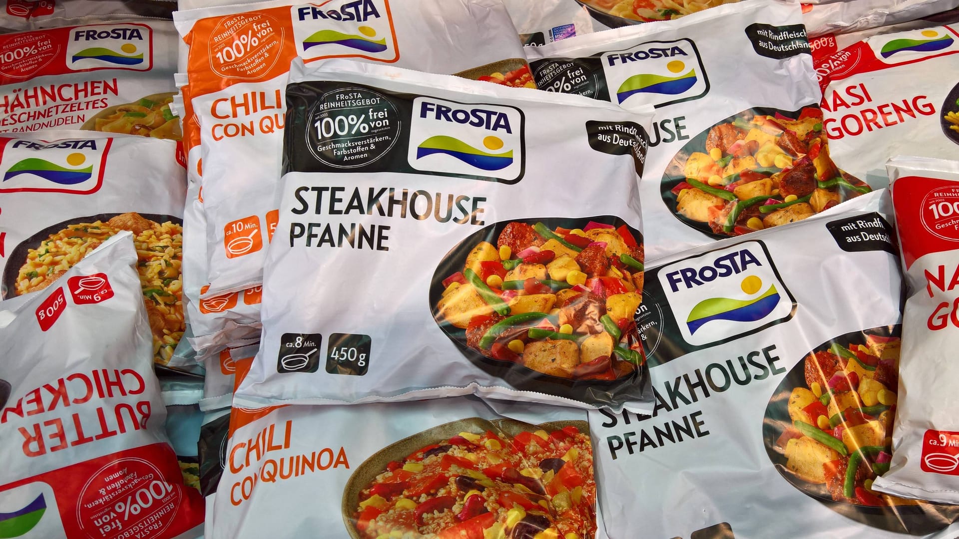 Tiefkühlgerichte von Frosta (Symbolbild): Bei den Penne wurden viele stutzig.