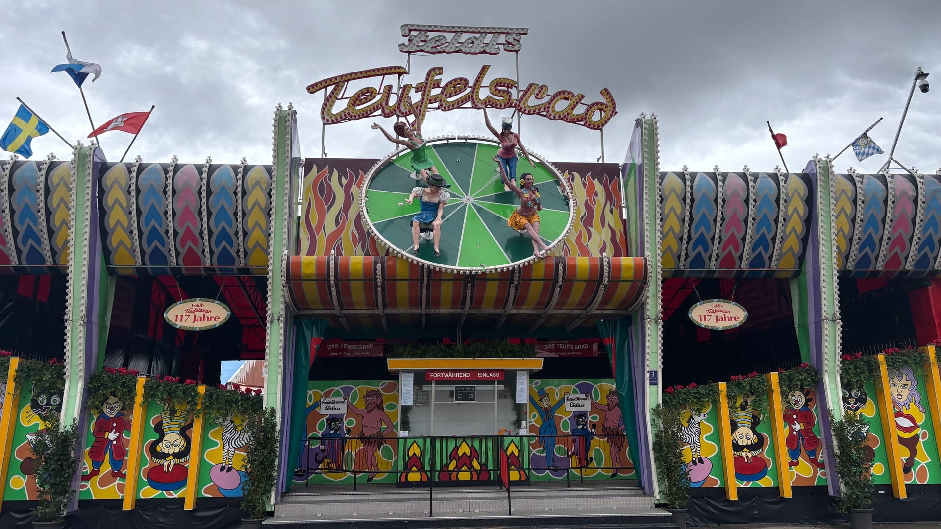 In den vergangenen Jahren kam es beim "Teufelsrad" immer wieder zu Upskirting-Vorfällen. In den vergangenen Jahren kam es beim "Teufelsrad" immer wieder zu Upskirting-Vorfällen.