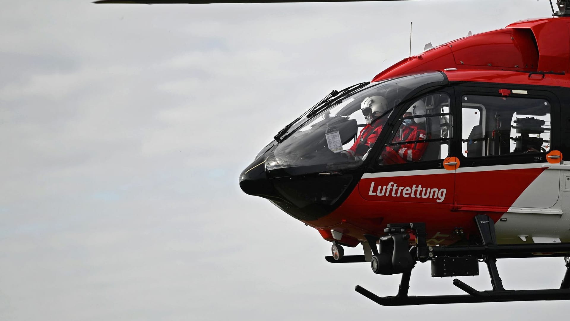 Rettung mit Intensivhubschrauber