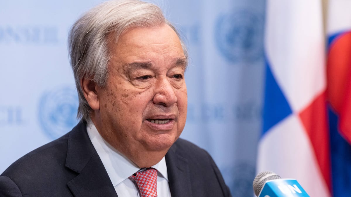 Generalni sekretar ZN napoveduje neizogibno preseganje cilja 1,5 stopinje Celzija