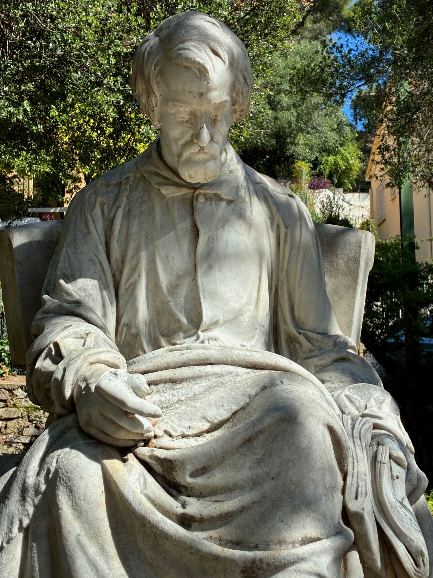 Heinrich Heine-Denkmal in Toulon: Österreichs Kaiserin Elisabeth gab es in Auftrag. Sie verehrte den deutschen Dichter.