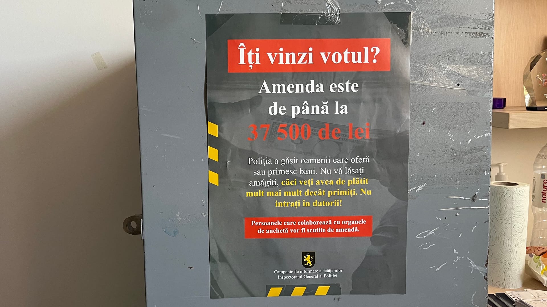 Kampagne gegen Wahlbetrug in Moldau: Wer seine Stimme verkauft, dem droht eine Geldstrafe von bis zu rund 2.000 Euro. Kampagne gegen Wahlbetrug in Moldau: Wer seine Stimme verkauft, dem droht eine Geldstrafe von bis zu rund 2.000 Euro.