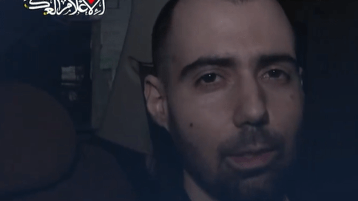 Krieg in Nahost: Hamas veröffentlicht neues Geisel-Video