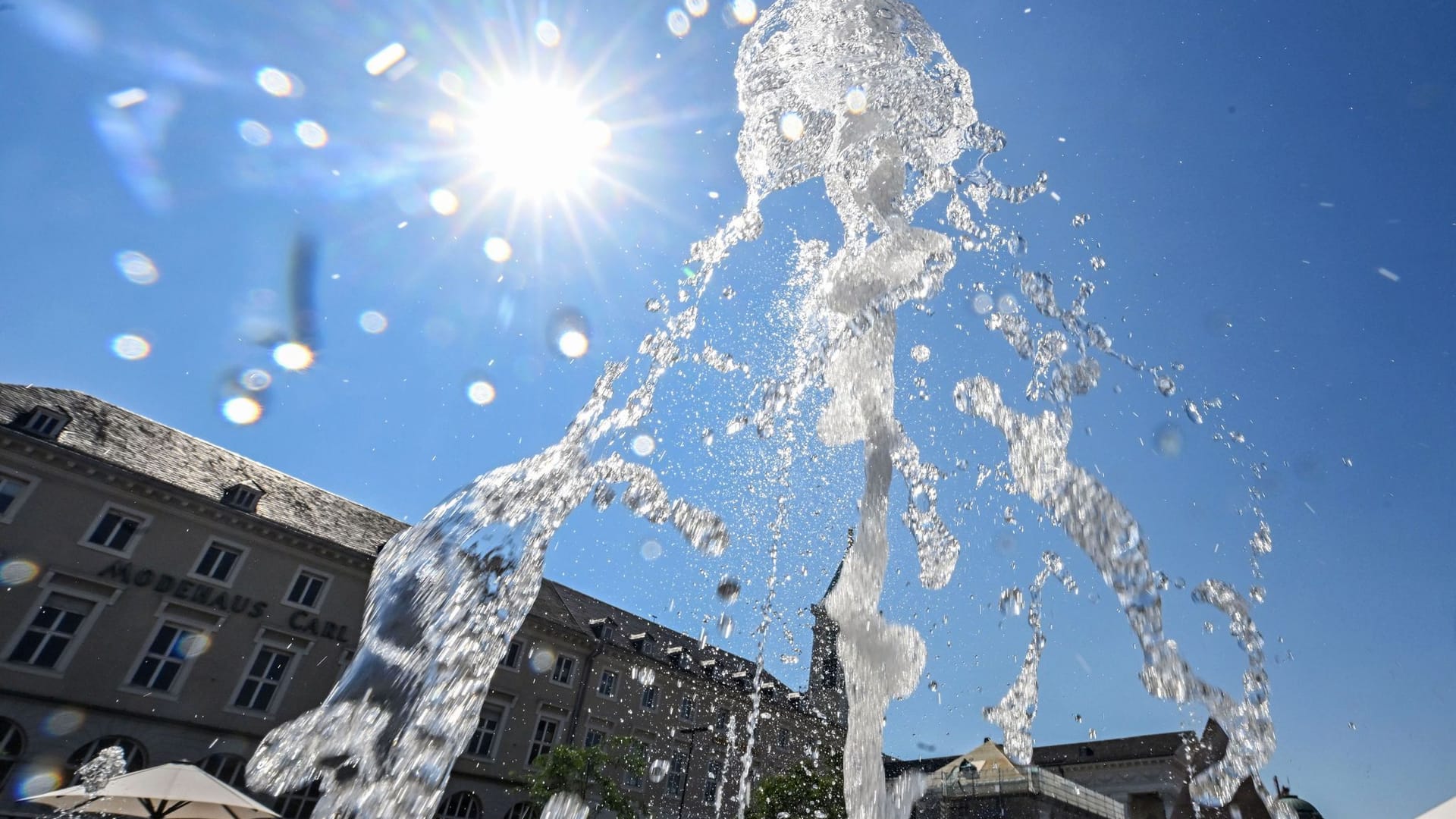 Hitze in Deutschland – Karlsruhe