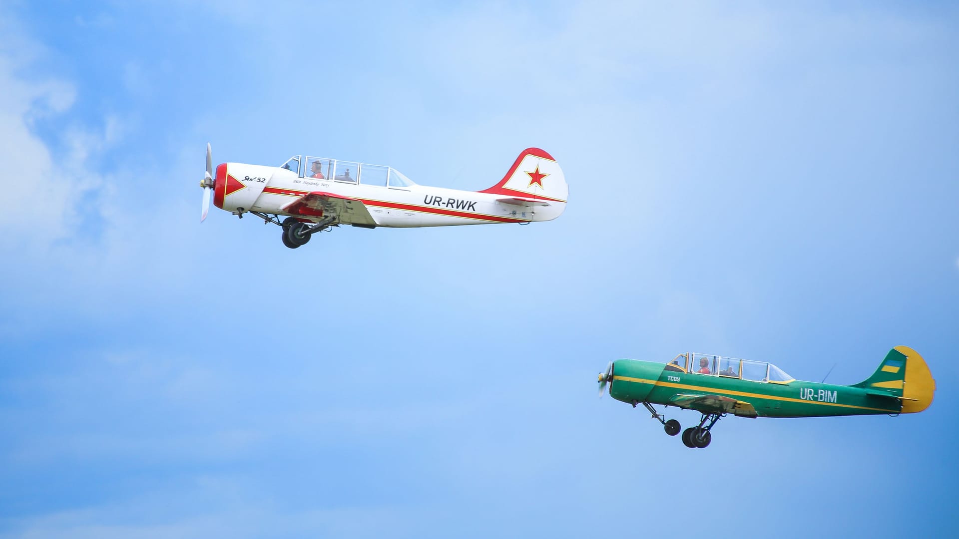 Jak-52 in der Ukraine (Archivfoto): Das Militär setzt die Flugzeuge zur Drohnenabwehr ein. Jak-52 in der Ukraine (Archivfoto): Das Militär setzt die Flugzeuge zur Drohnenabwehr ein.