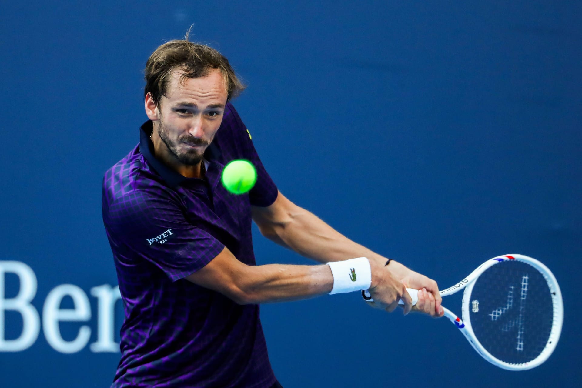 Daniil Medwedew: Er besiegte Zverev zum fünften Mal in Folge.