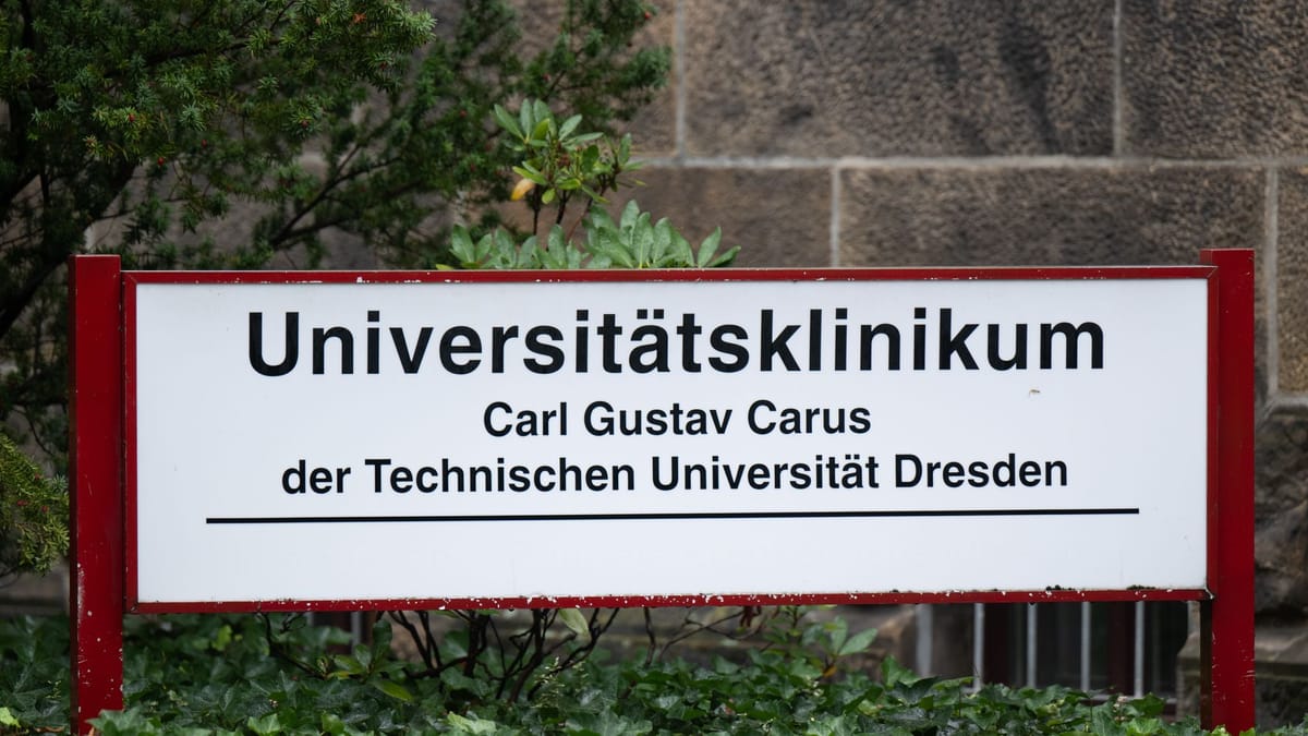 Preiskava na Univerzitetnem kliničnem centru v Dresdnu zaradi suma motenja posmrtnega miru