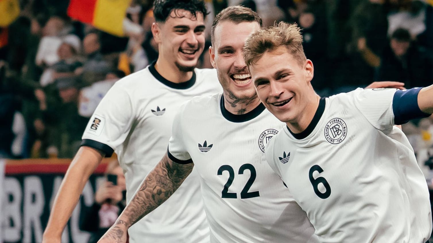 Joshua Kimmich: Gegen Luxemburg spielte er erneut als Rechtsverteidiger. Joshua Kimmich: Gegen Luxemburg spielte er erneut als Rechtsverteidiger.