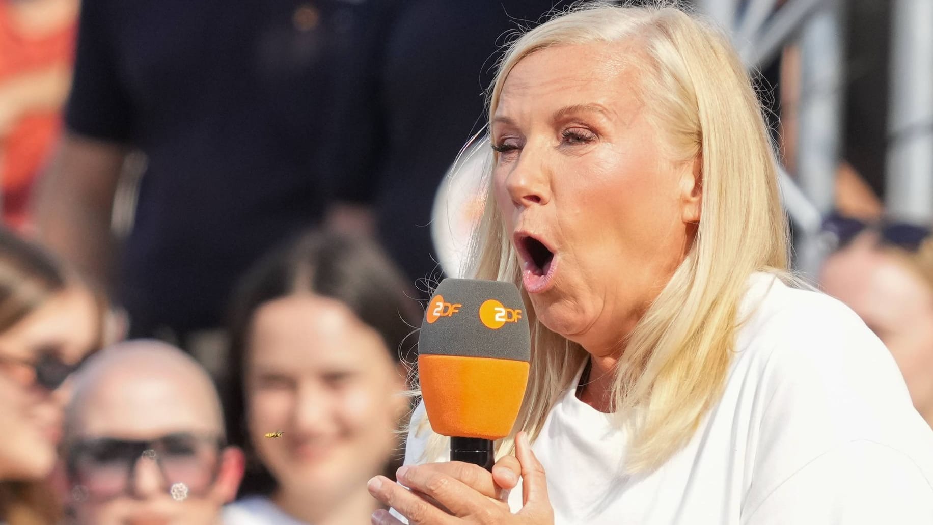 Andrea Kiewel: Sie moderiert den "ZDF Fernsehgarten".