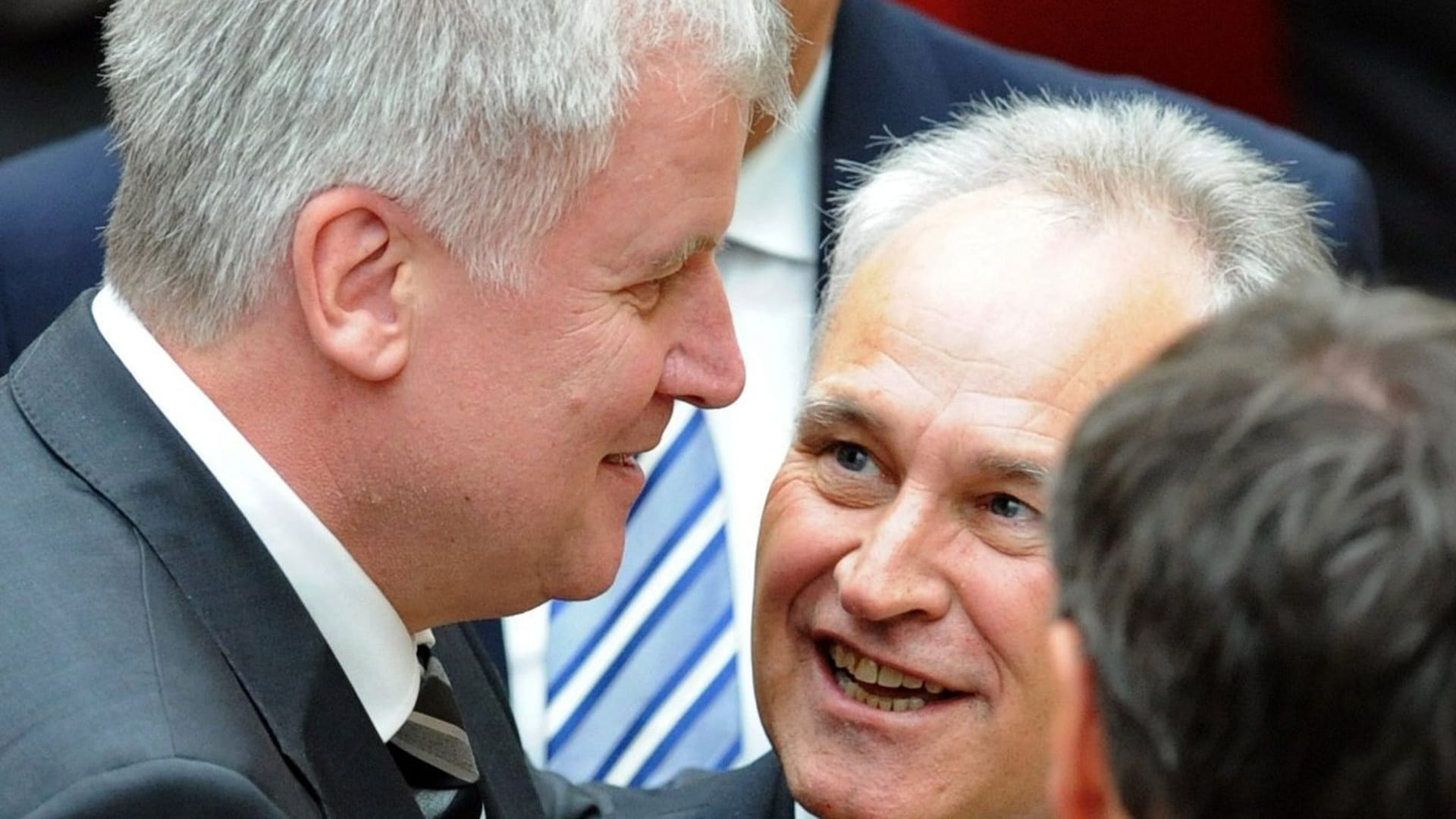 Horst Seehofer und Erwin Huber Horst Seehofer und Erwin Huber