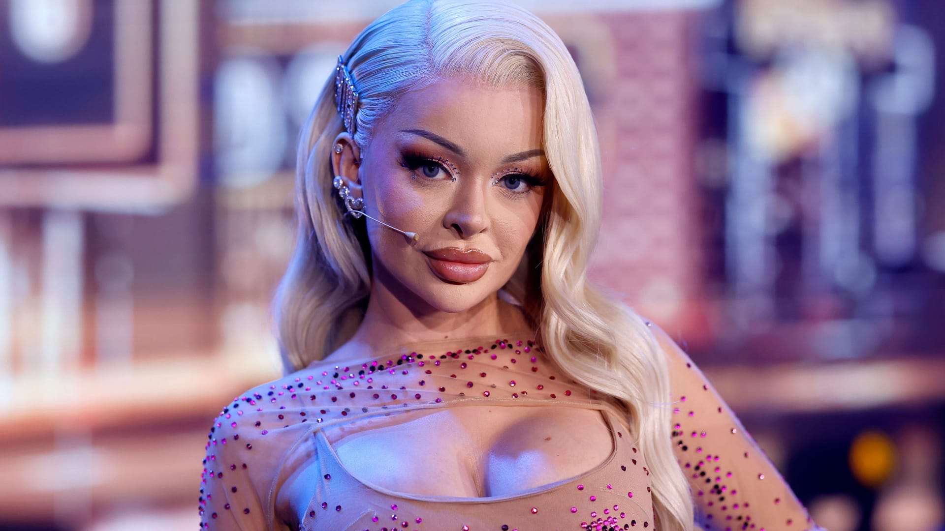 Katja Krasavice (Archivbild): Die Polizei durchsuchte ihre Wohnung.