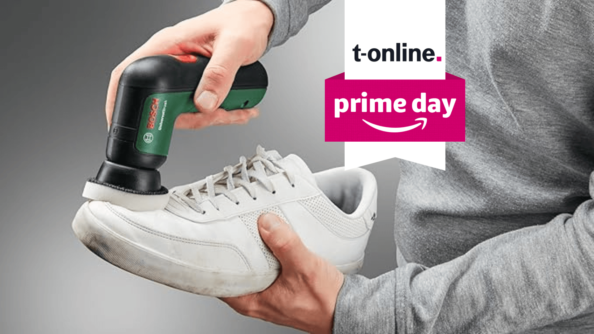 Die Universalbürste von Bosch entfernt hartnäckigen Schmutz auf unterschiedlichsten Oberflächen.