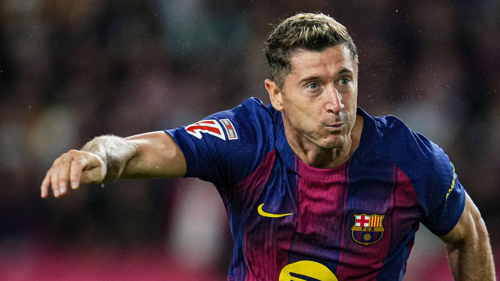 Robert Lewandowski: Der Stürmer wechselte 2022 vom FC Bayern nach Barcelona.