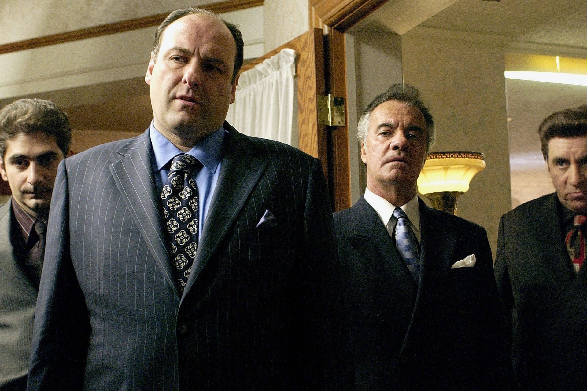 James Gandolfini als Tony Soprano.
