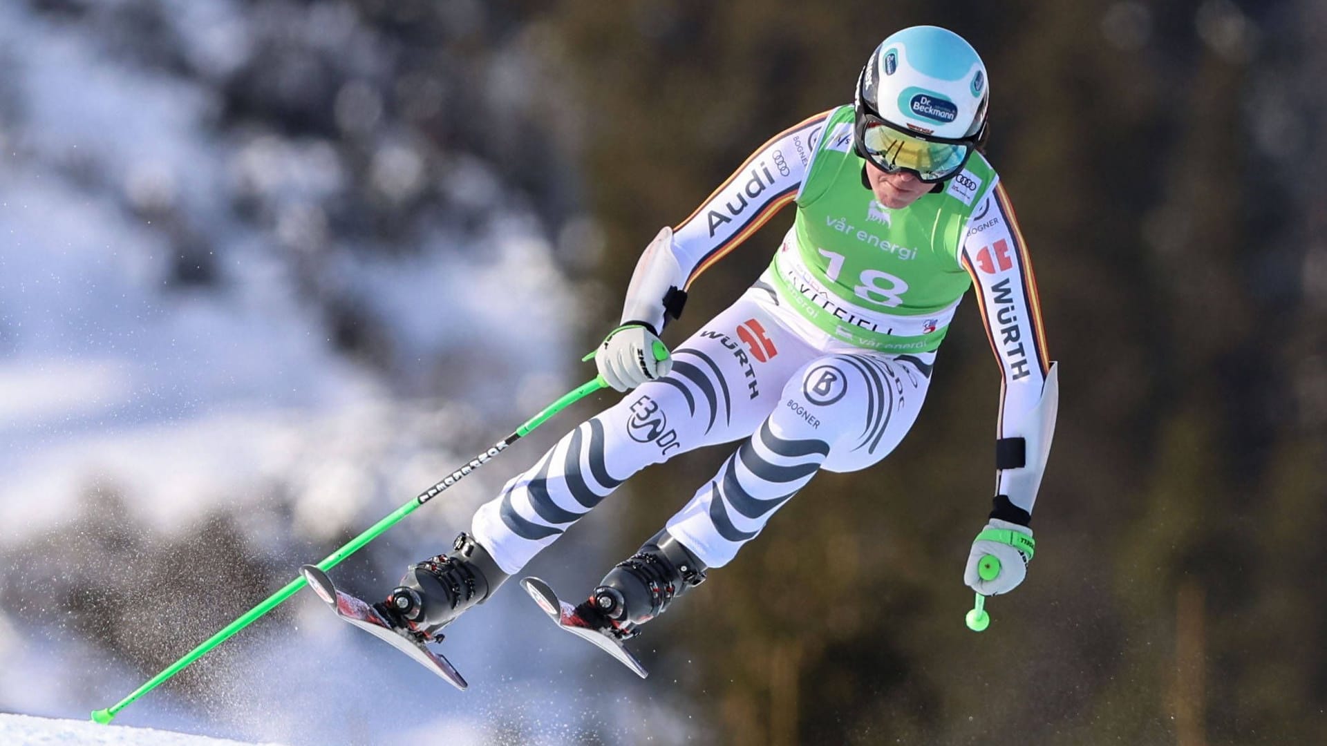 Kira Weidle-Winkelmann, hier bei einem Weltcup im März 2025: Die 29-Jährige belegte bei bisher sechs Rennen das Podium.
