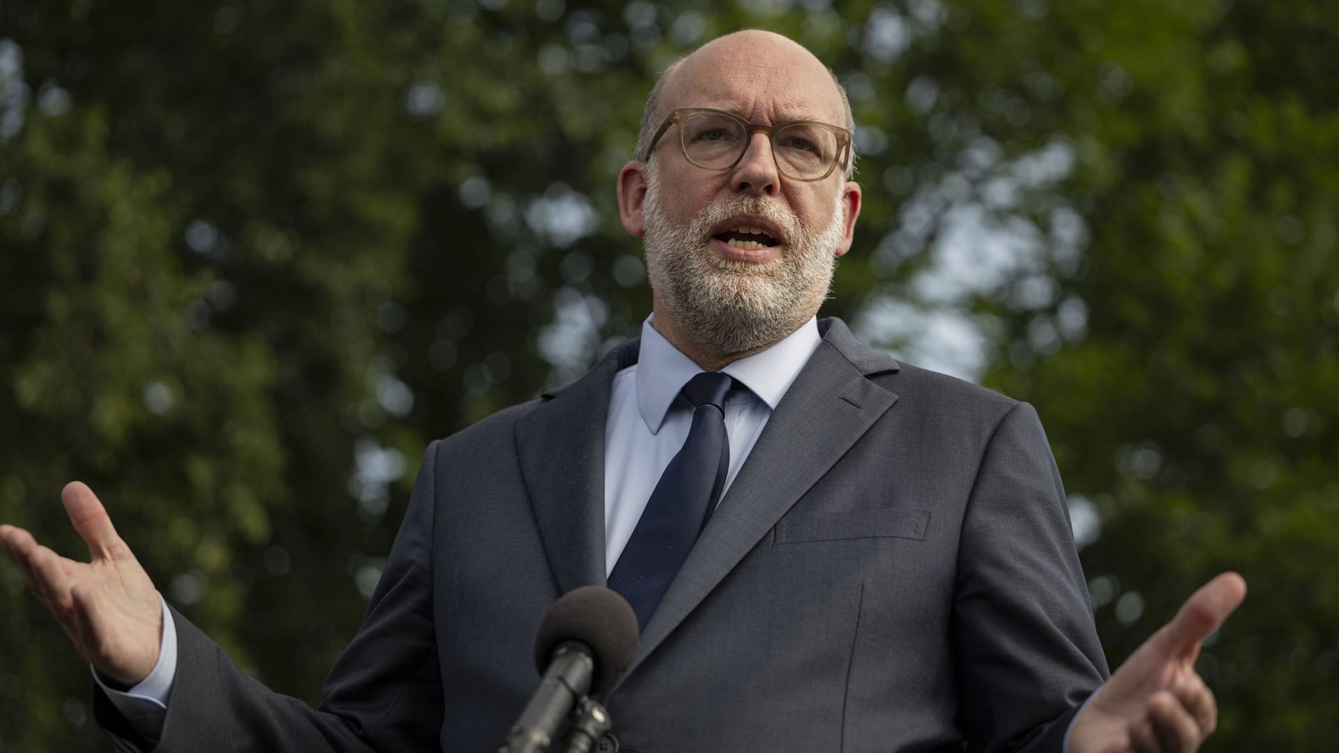 Russel Vought, Chef des US-Haushaltsamts. Russel Vought, Chef des US-Haushaltsamts.