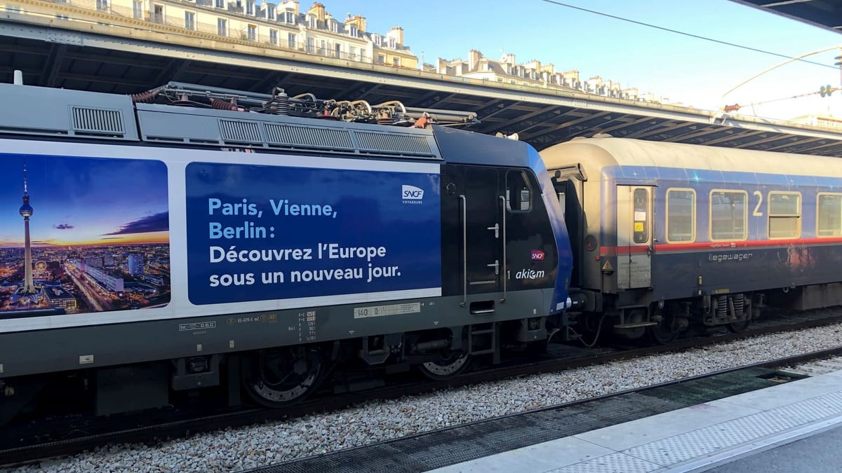 Neuer Pariser Bahnchef setzt auf Nachtzug Paris-Berlin