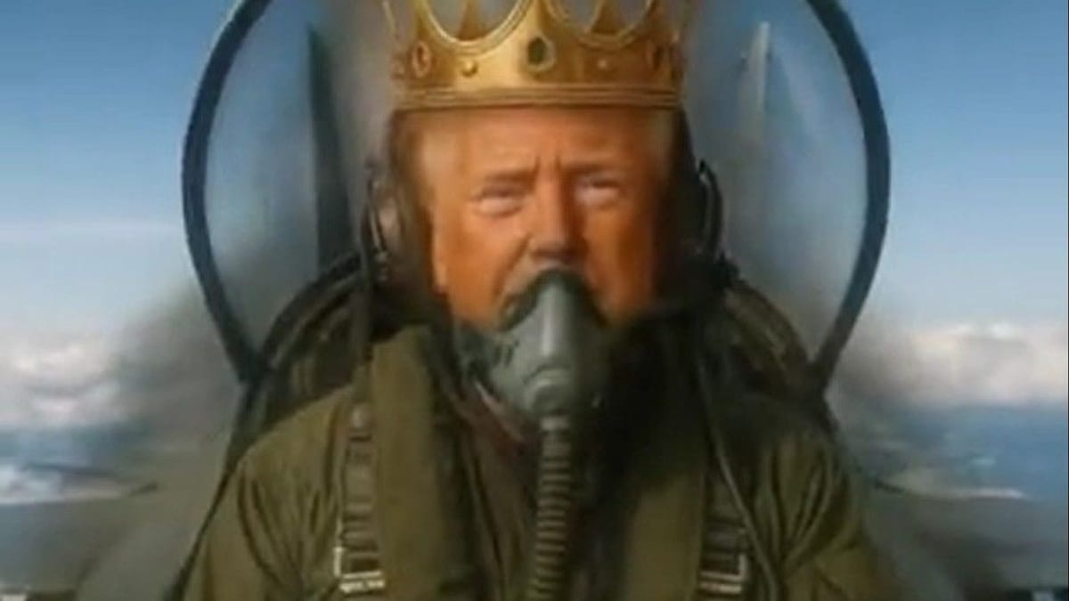 USA: Donald Trump reagiert mit Ekel-Video auf "No Kings"-Proteste