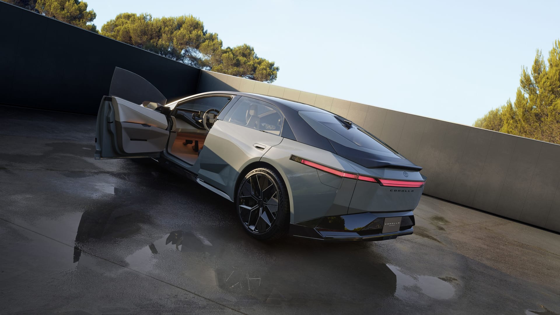 Reif für die Serie? Das kantig-steile Heck macht bereits den Eindruck.