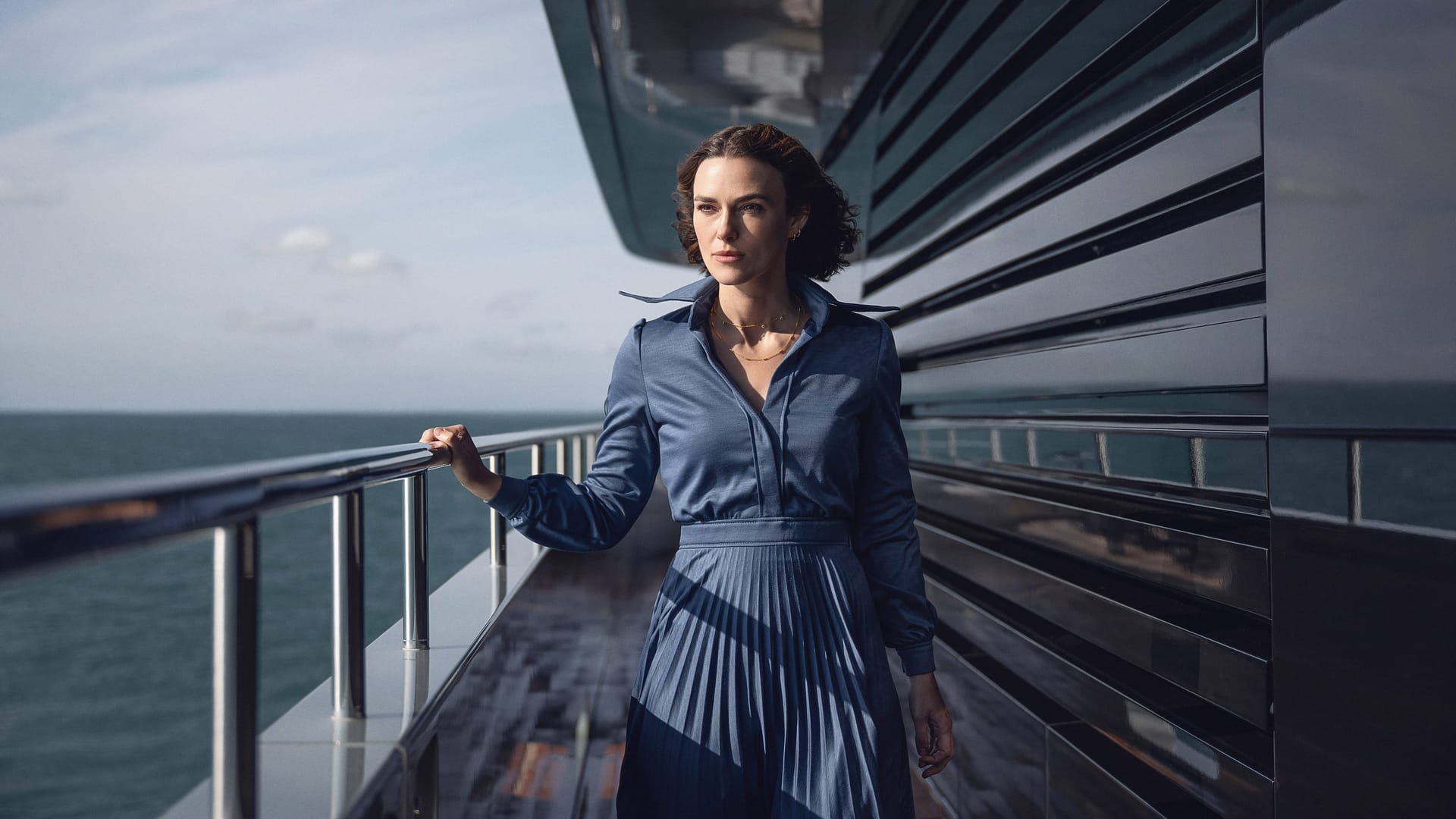 "The Woman in Cabin 10": Keira Knightley in einer Filmszene des Thrillers "The Woman in Cabin 10": Keira Knightley in einer Filmszene des Thrillers