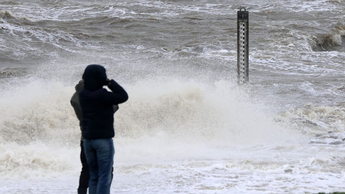 Strumflutgefahr: Offizielle Warnung für die Nordseeküste