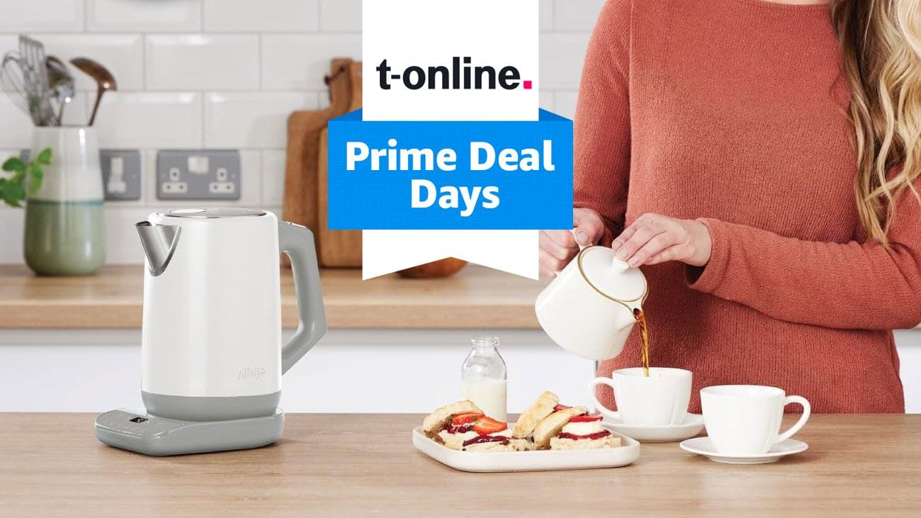 Ninja Wasserkocher: Das Gerät liefert rasch heißes Wasser. Ninja Wasserkocher: Das Gerät liefert rasch heißes Wasser.