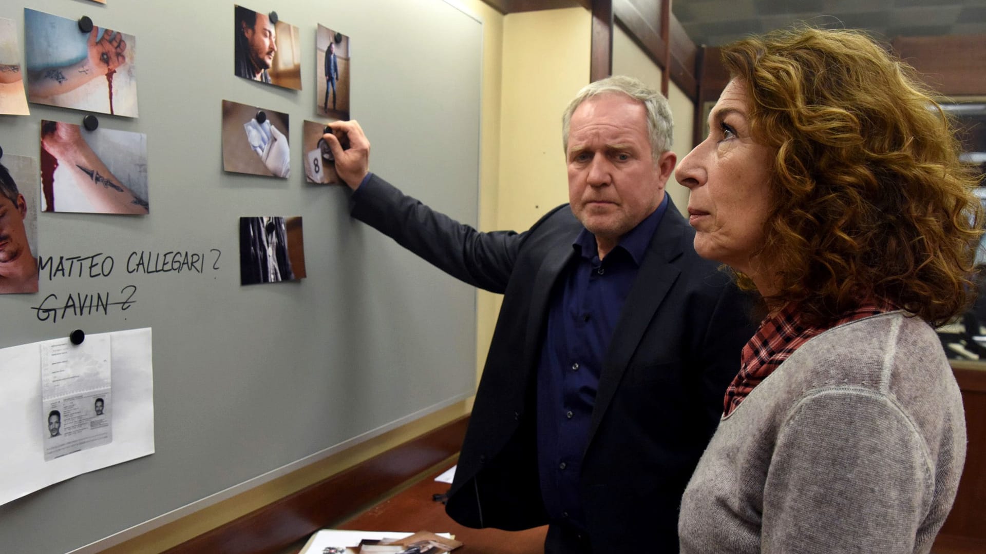 Harald Krassnitzer und Adele Neuhauser: Sie klettern Harald Krassnitzer und Adele Neuhauser: Sie klettern