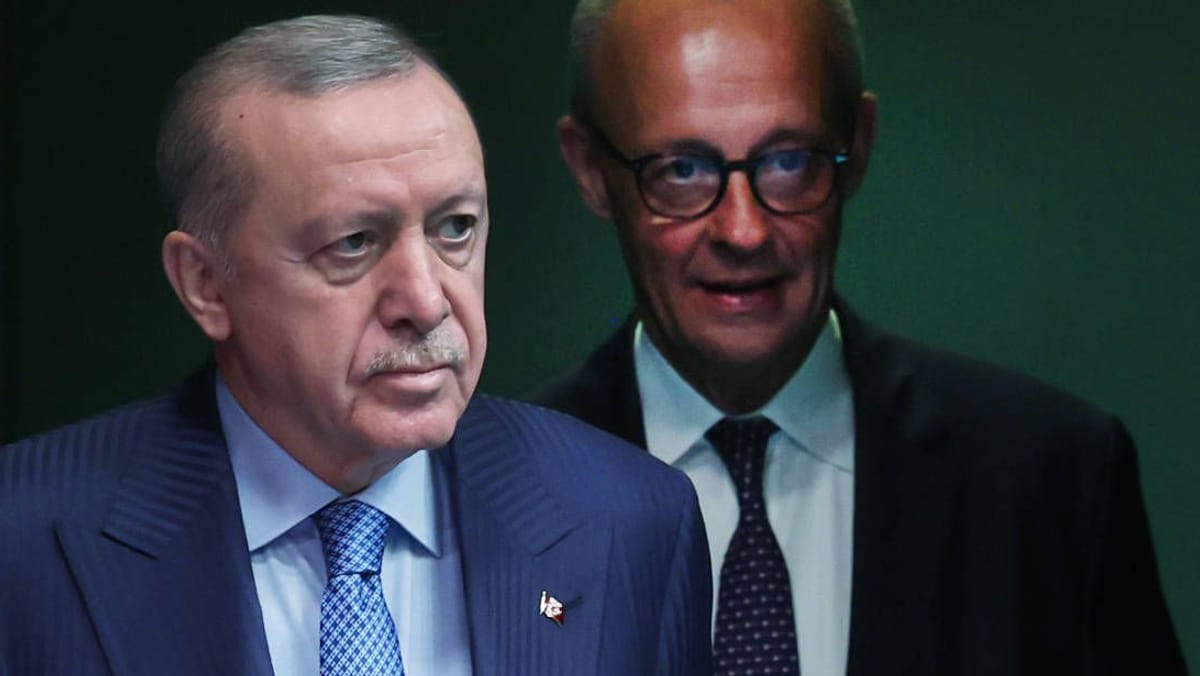 Ankara: Erdoğan und Merz geraten über Gaza-Krieg aneinander