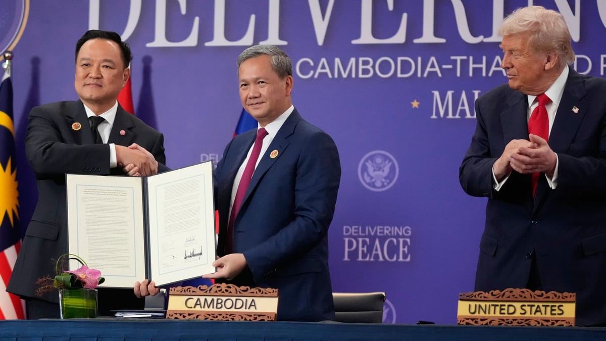 USA | Trump feiert Friedens-Deal zwischen Kambodscha und Thailand