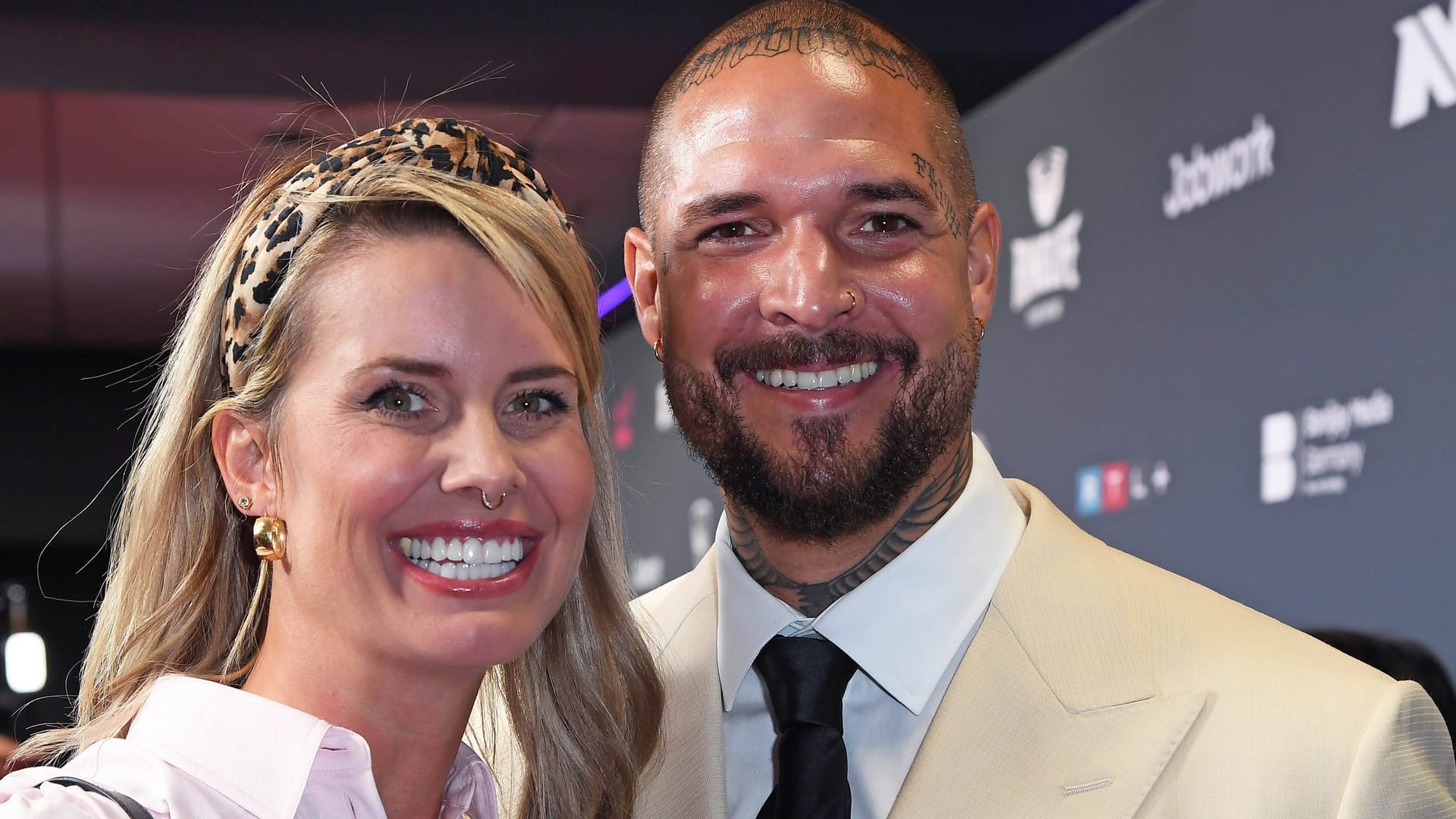 Pia Tillmann mit Ehemann Zico Banach: Die beiden waren zusammen im "Sommerhaus der Stars".