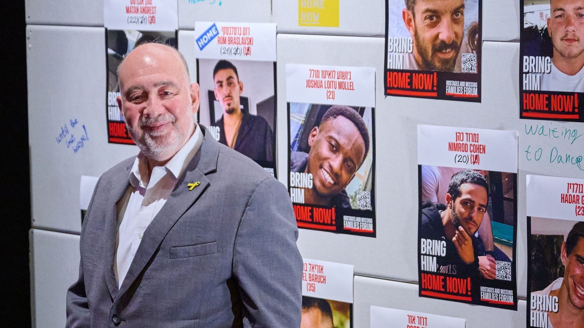 Zeremonie zur Rückkehr der verbleibenden Geiseln in Berlin