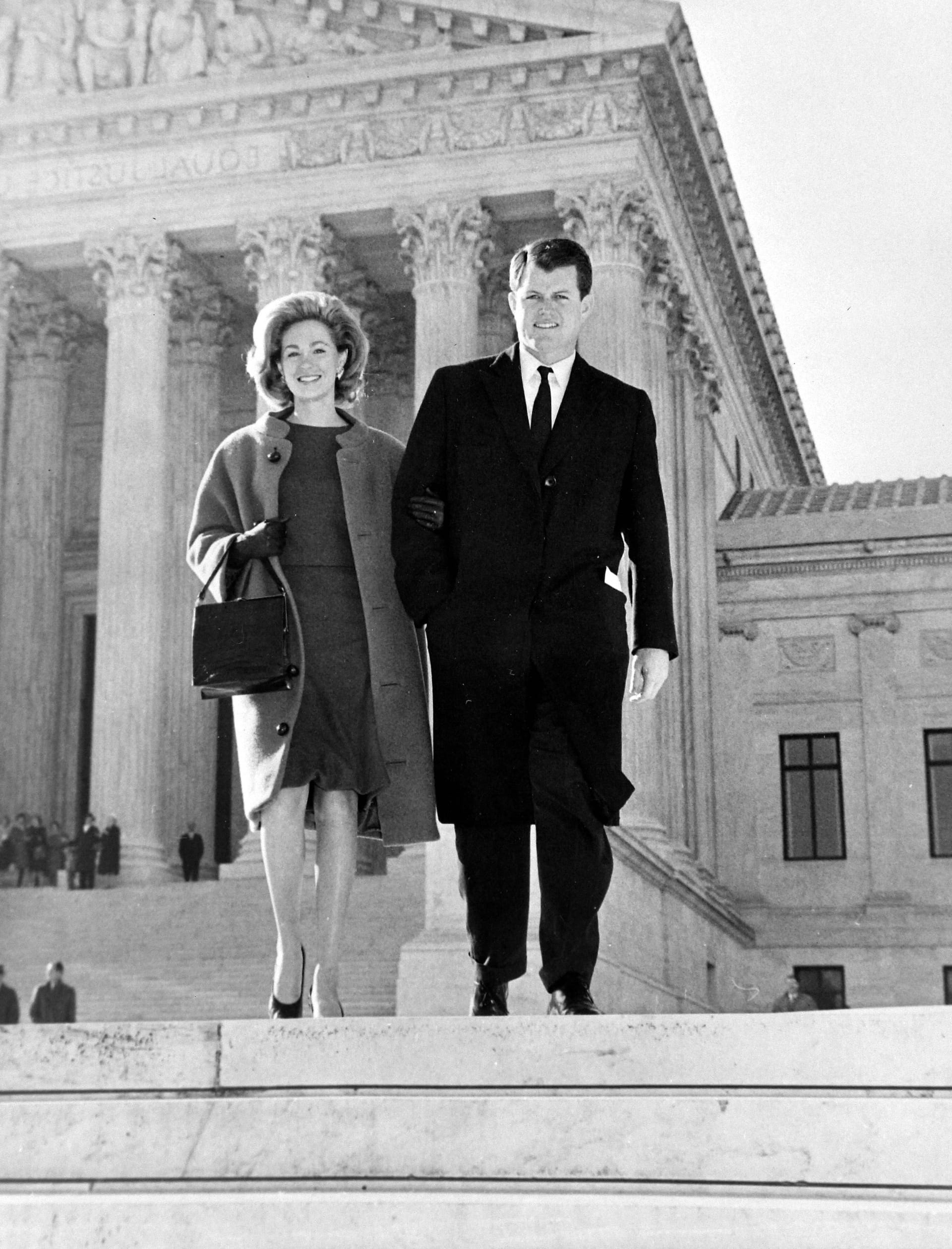 Joan und Ted Kennedy: Sie führten eine schwierige Ehe.