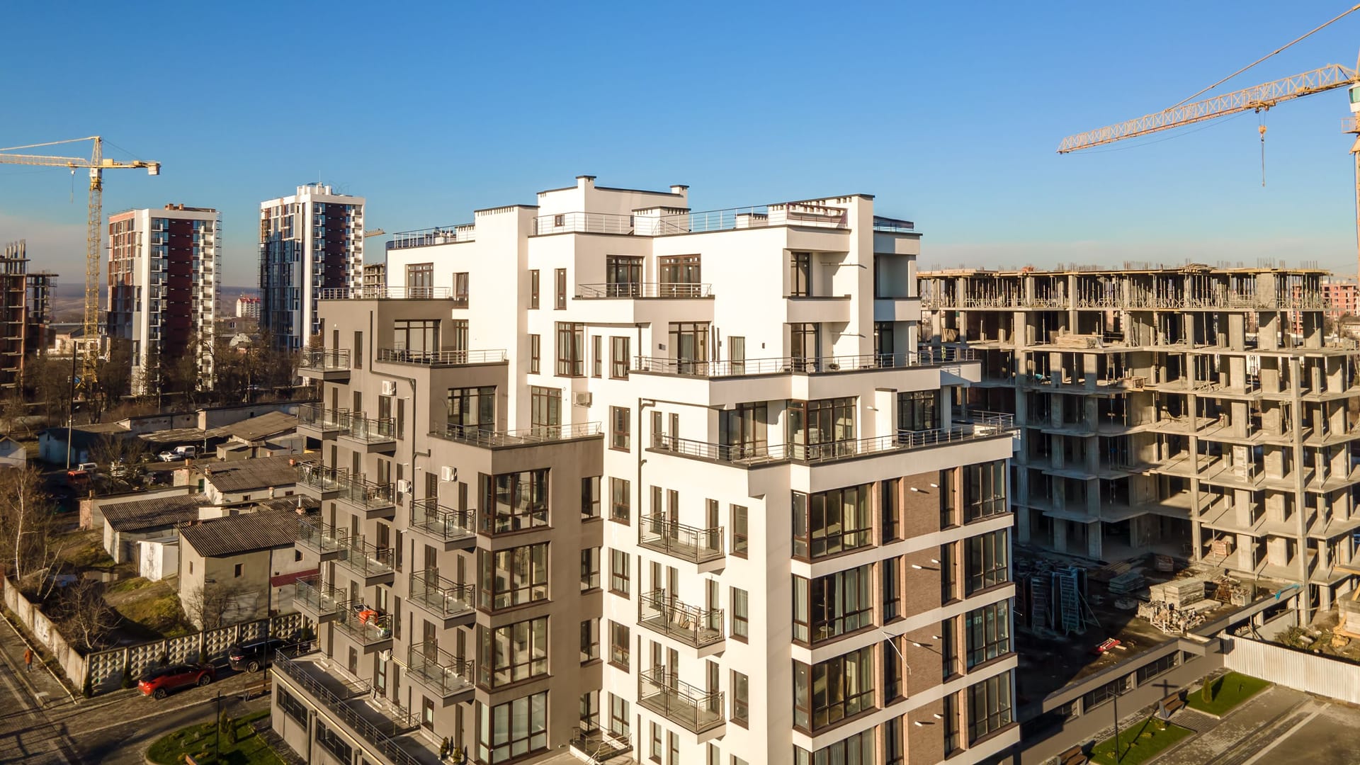 Großbaustelle: Wohnungsbau Großbaustelle: Wohnungsbau