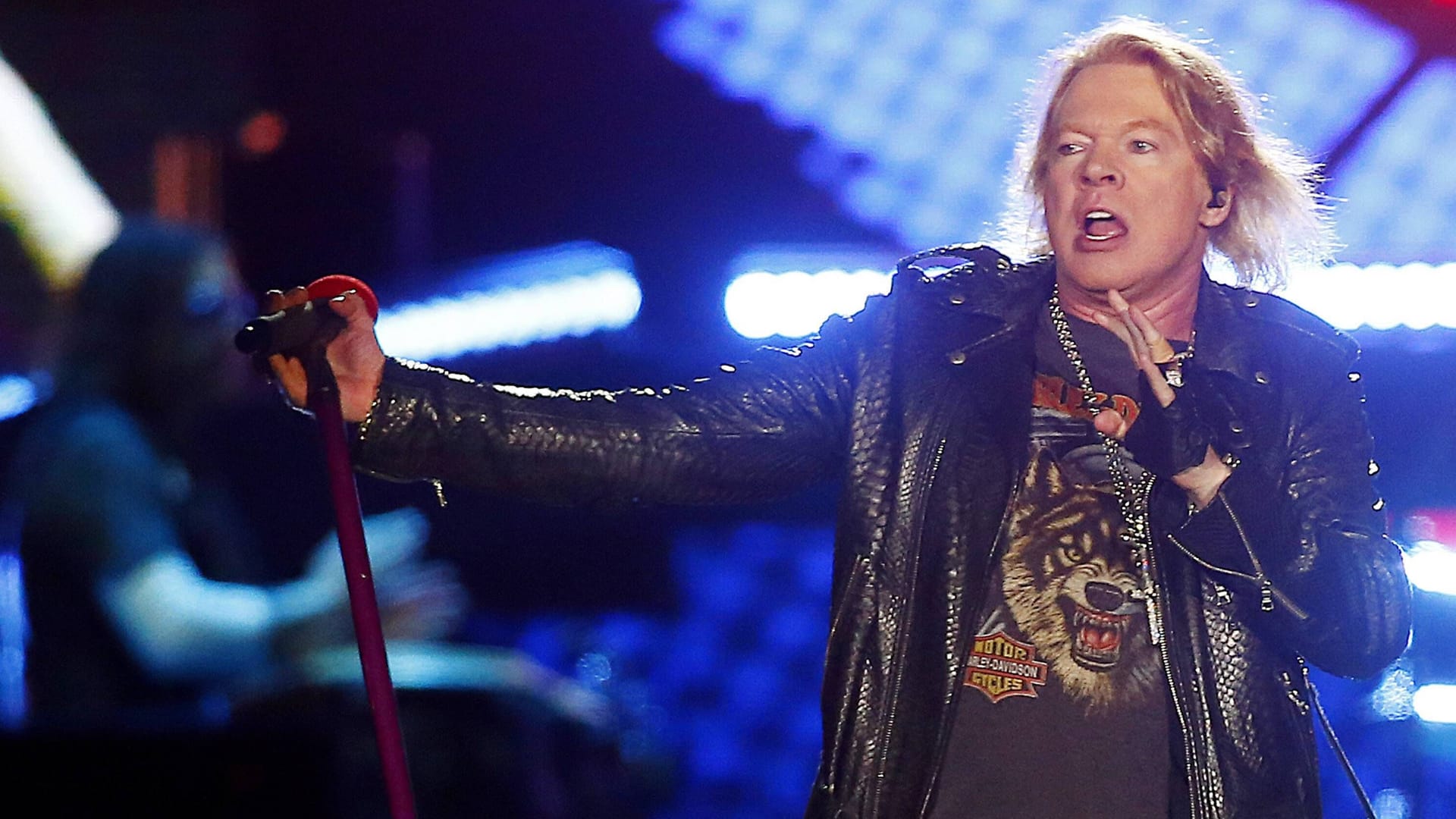 Axl Rose: Der Sänger steht seit fast 40 Jahren mit Guns N Roses auf der Bühne. Axl Rose: Der Sänger steht seit fast 40 Jahren mit Guns N Roses auf der Bühne.