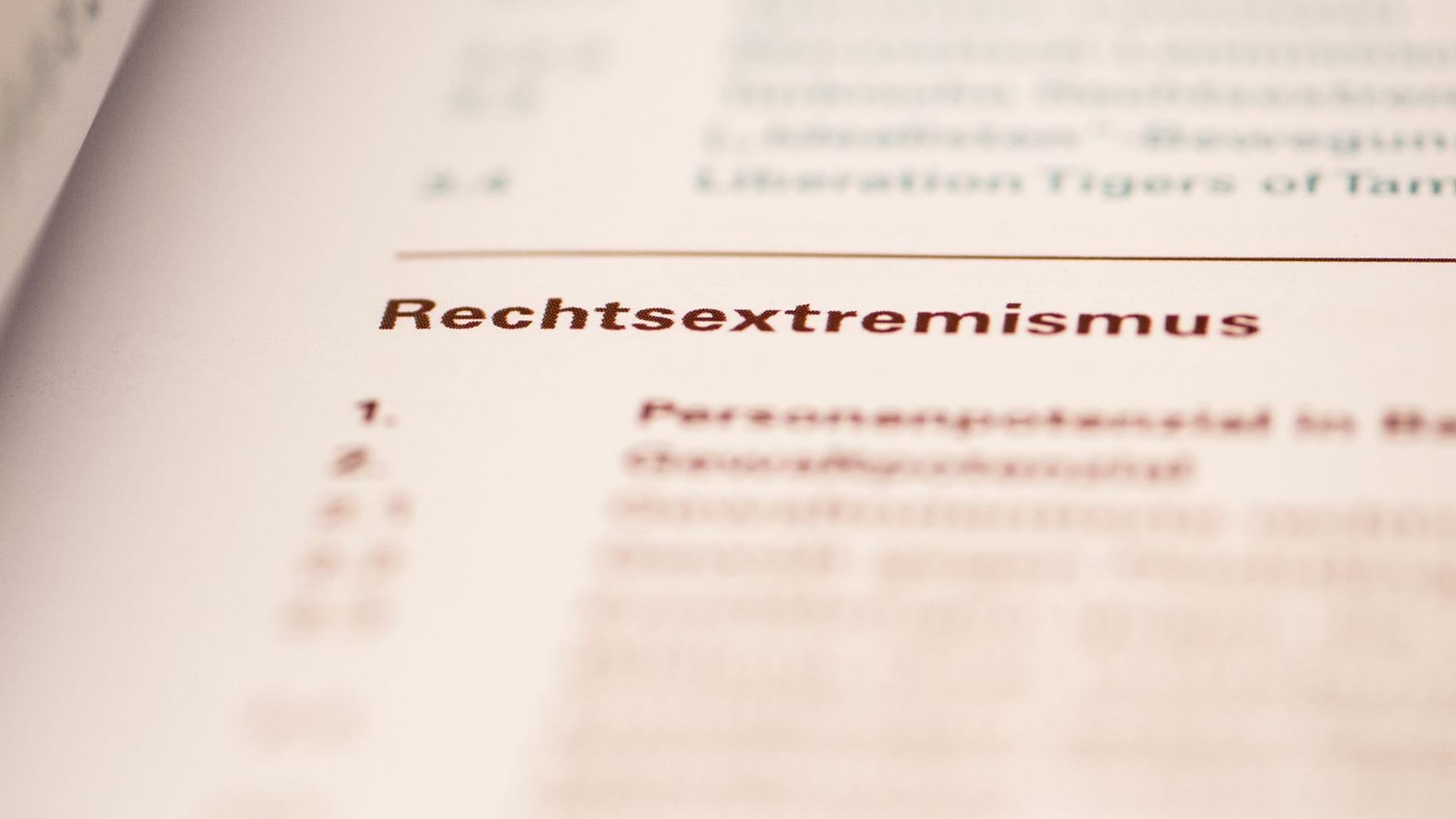 Rechtsextremismus